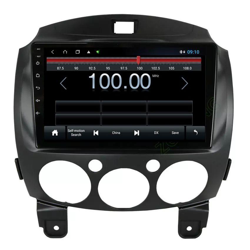 Radio Android 10.1 Mazda 2 2008-2015 +Camara-2
