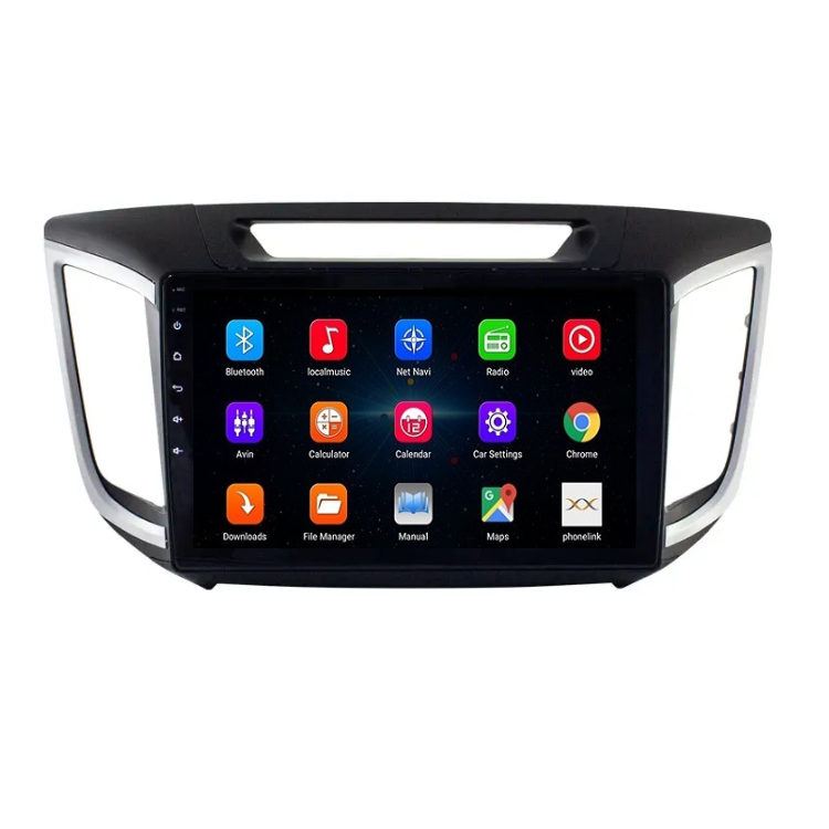 Radio Android 10.1 Hyundai Creta 2015-2021 +Camara-2