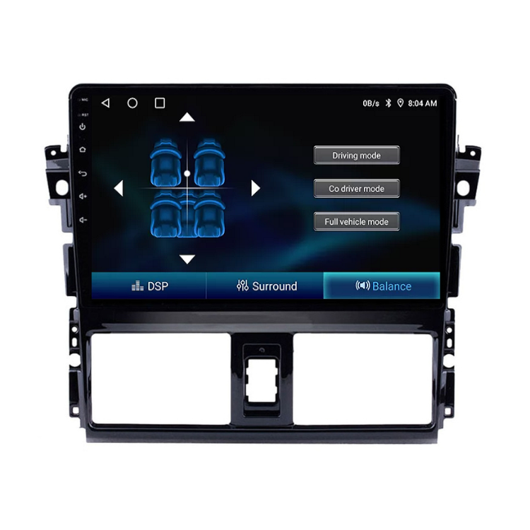 Radio Android Auto Carplay Toyota Yaris 2013-2018-3