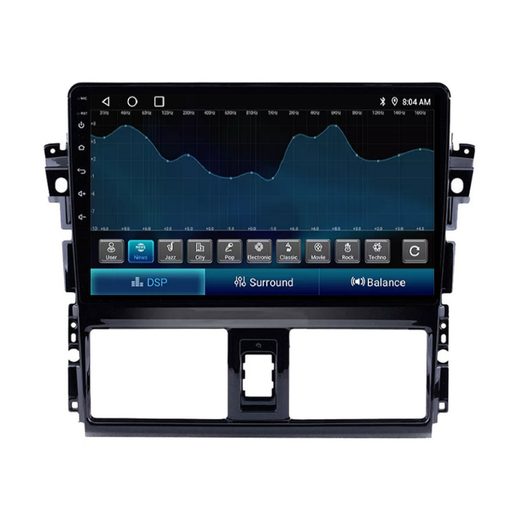 Radio Android Auto Carplay Toyota Yaris 2013-2018-4