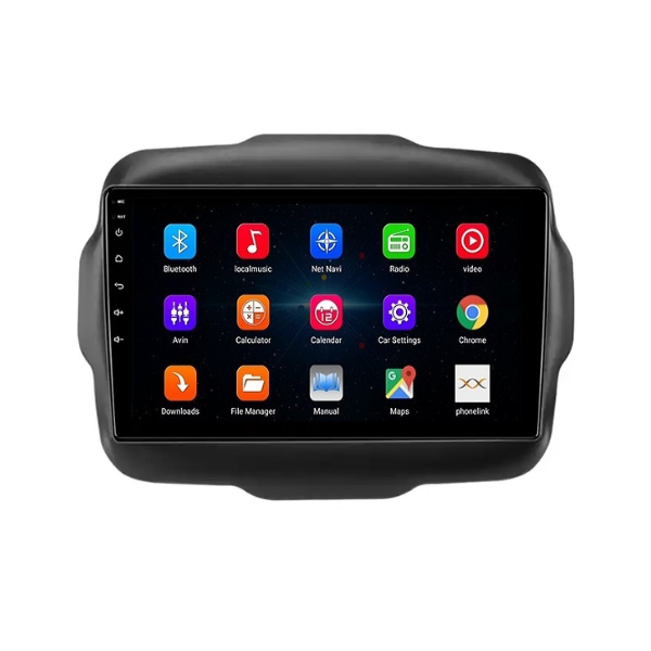 Radio Android Jeep Renegade 2016-2020 -2+32gb- + Cámara-2