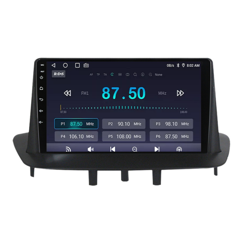 Radio Android Auto Carplay Renault Fluence/ Megane 2010-2018-3
