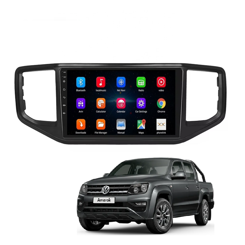 Radio Android Volkswagen Amarok 2018-2023 + Camara-2