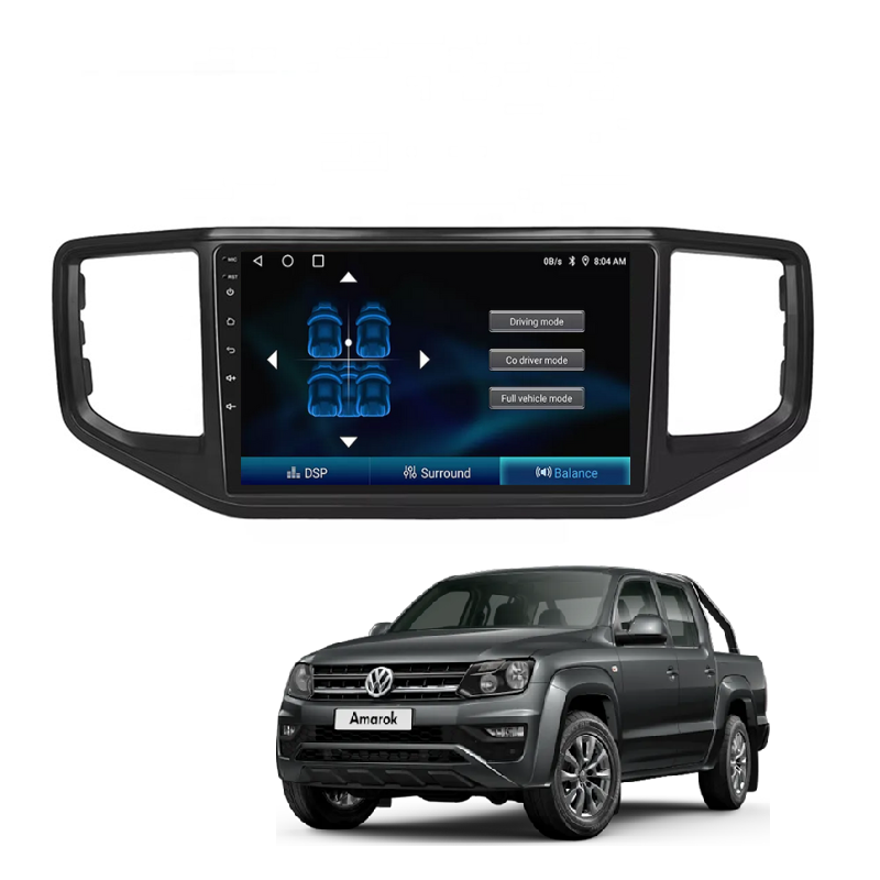 Radio Android Auto Carplay Volkswagen Amarok 2018-2023-4