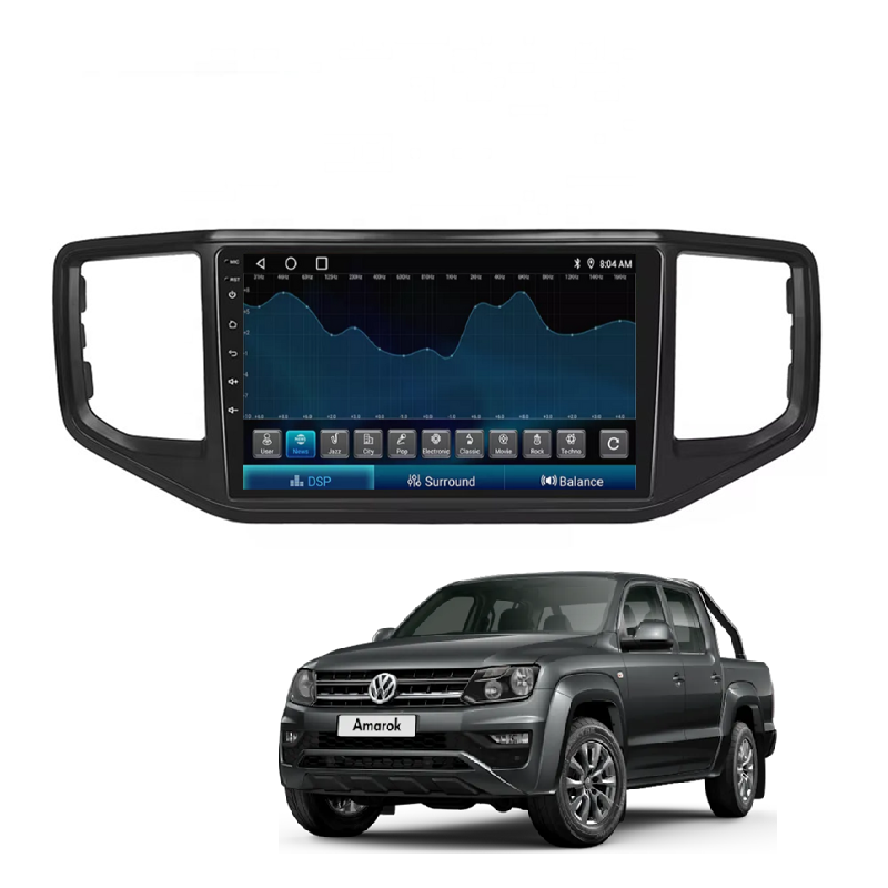 Radio Android Auto Carplay Volkswagen Amarok 2018-2023-5
