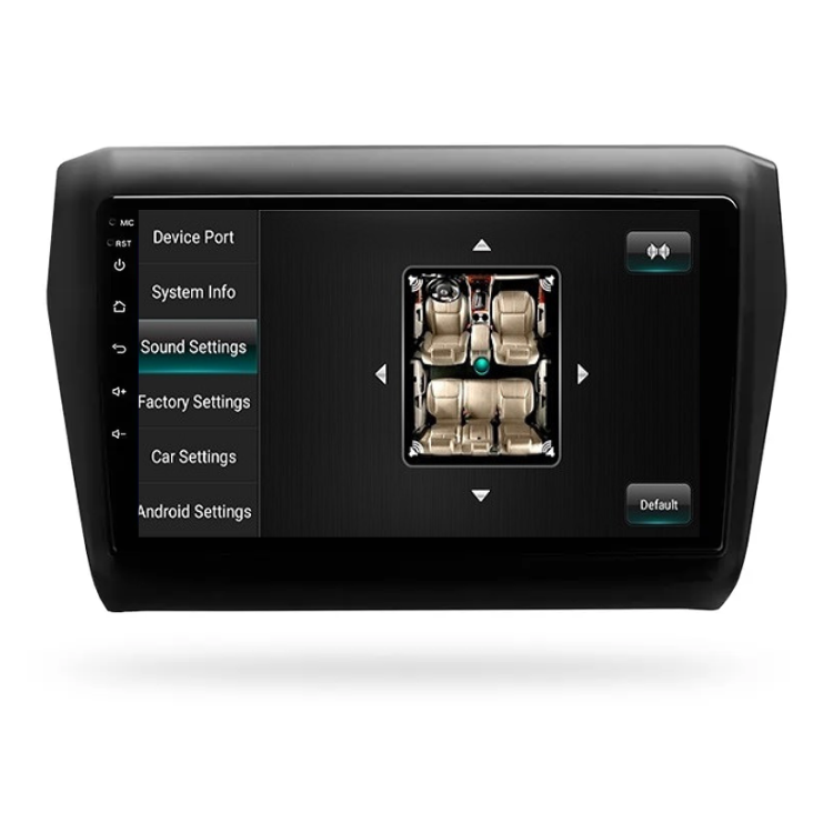 Radio Android Suzuki Swift 2017+ Camara-4