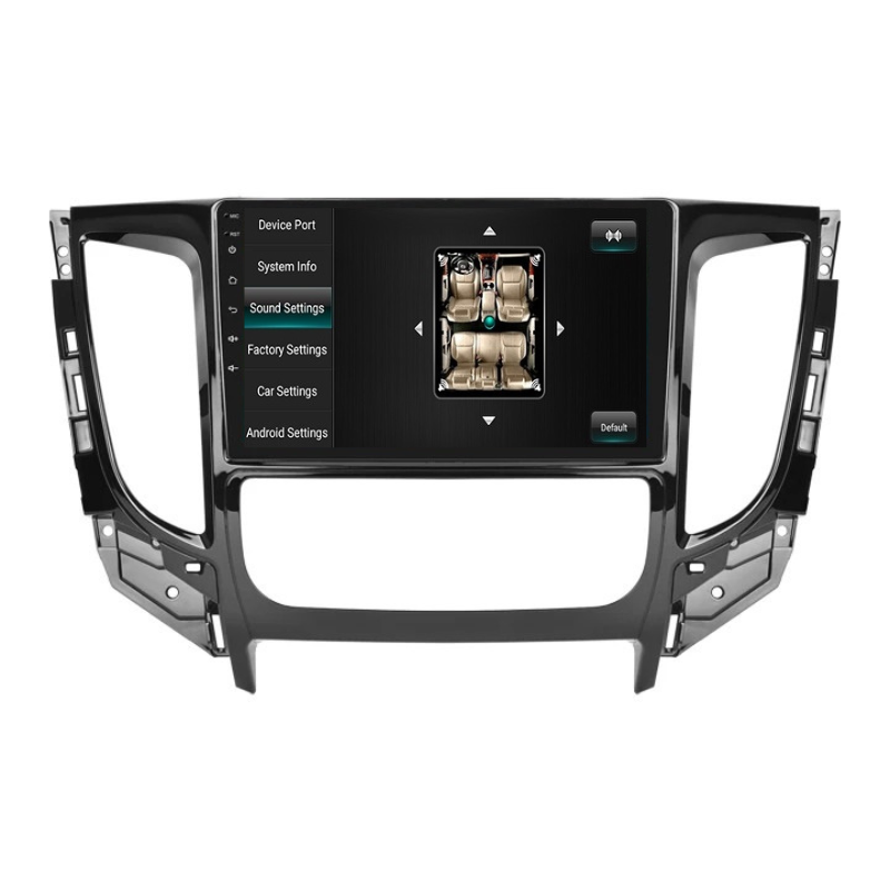 Radio Android Mitsubishi L200 2015-2020 |2+32gb + Camara-4