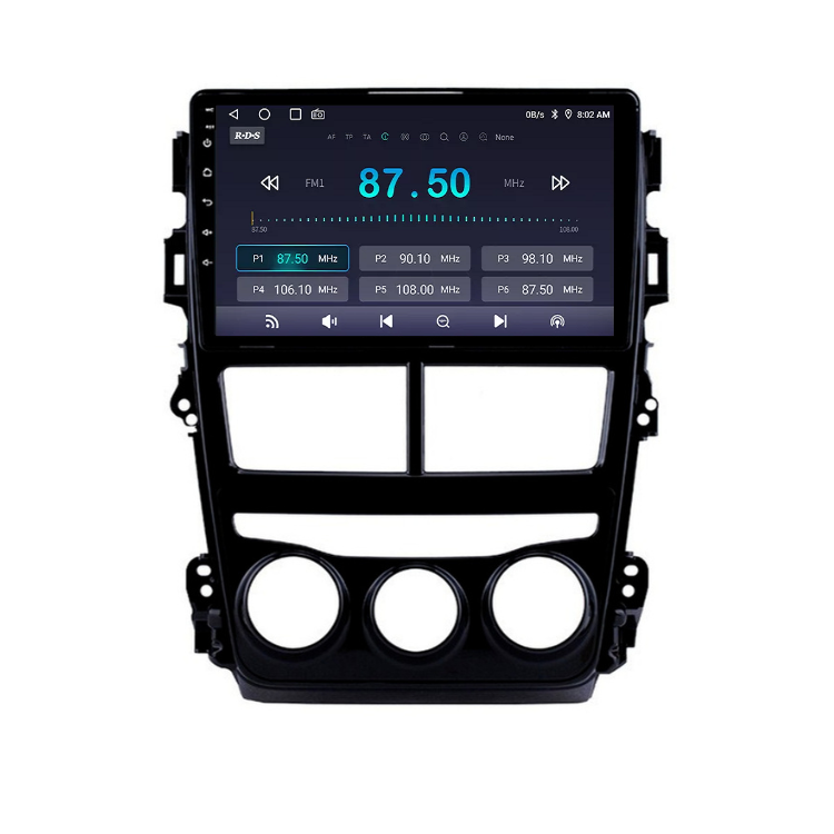 Radio Android Auto Carplay Toyota Yaris 2018+-3