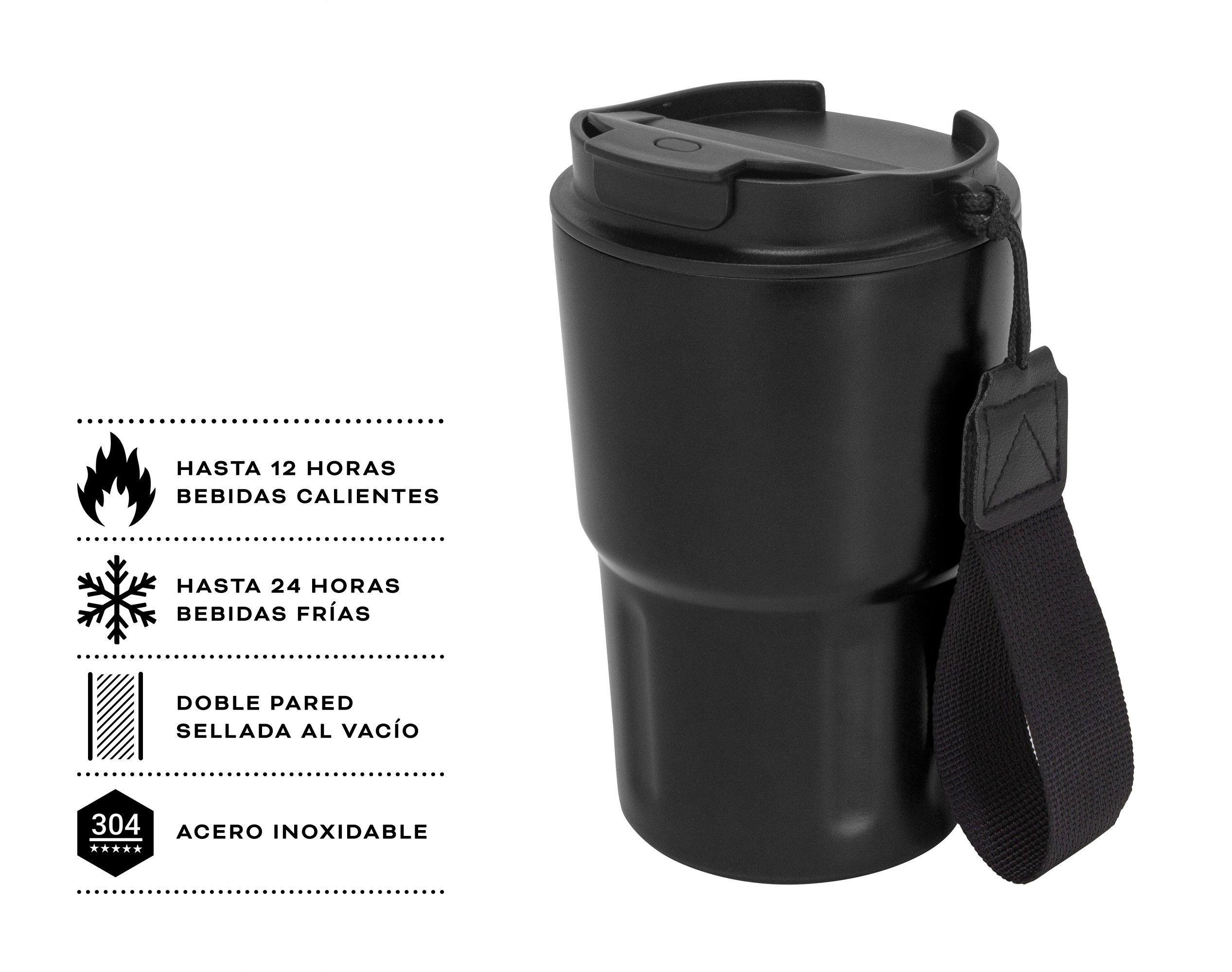 Mug Termico Kapou 400 Ml Negro-2