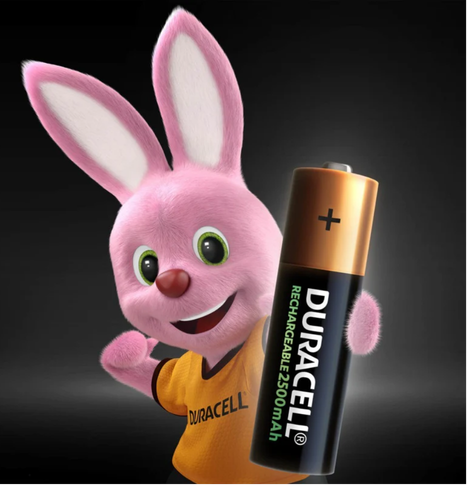 Pilas Duracell Recargables AA 2500mAh, 4 Pilas-3