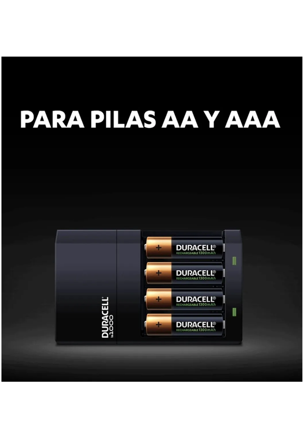 Cargador Duracell AA/AAA + 8 Pilas Recargables AA/AAA-2