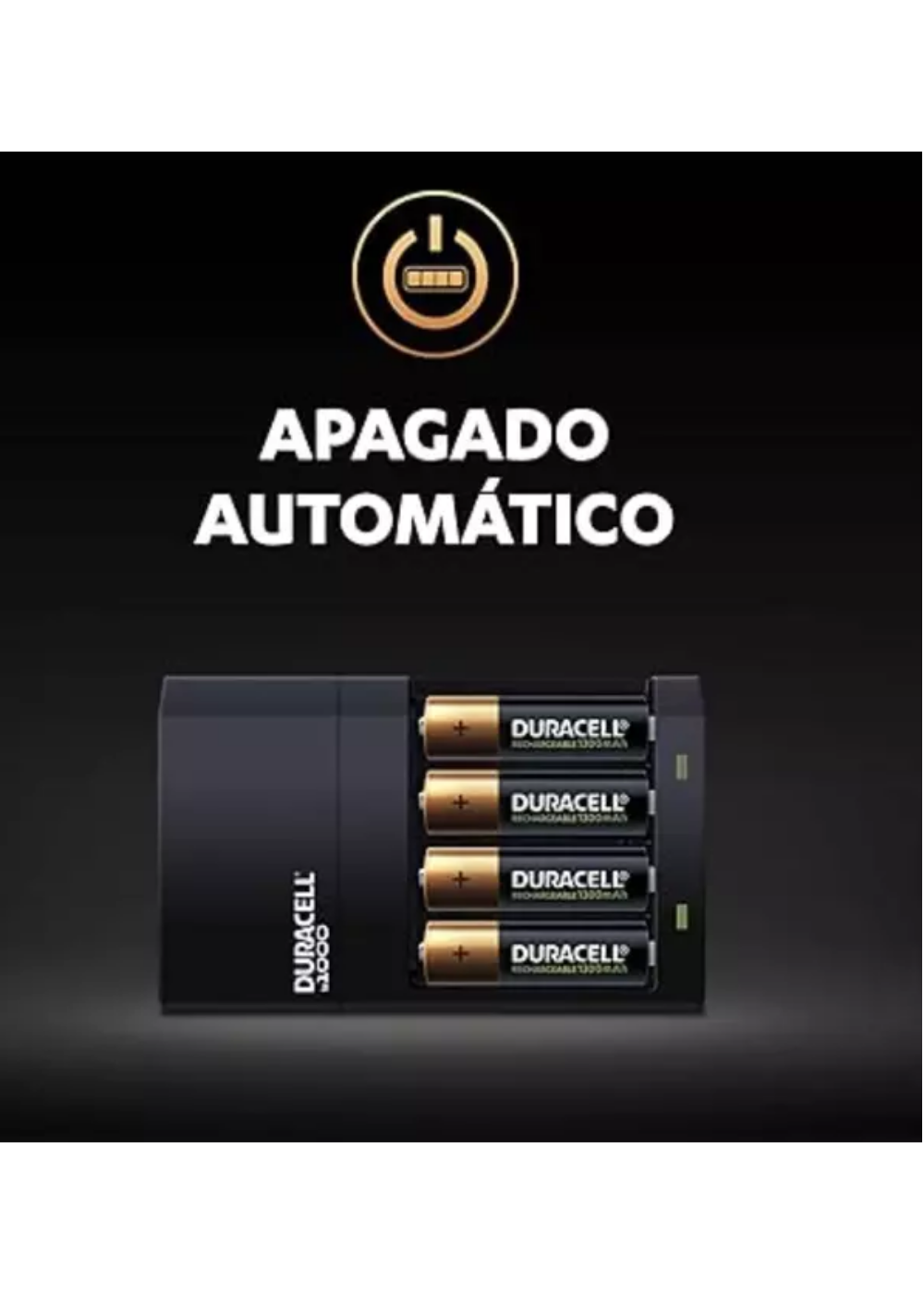 Cargador Duracell AA/AAA + 8 Pilas Recargables AA/AAA-3