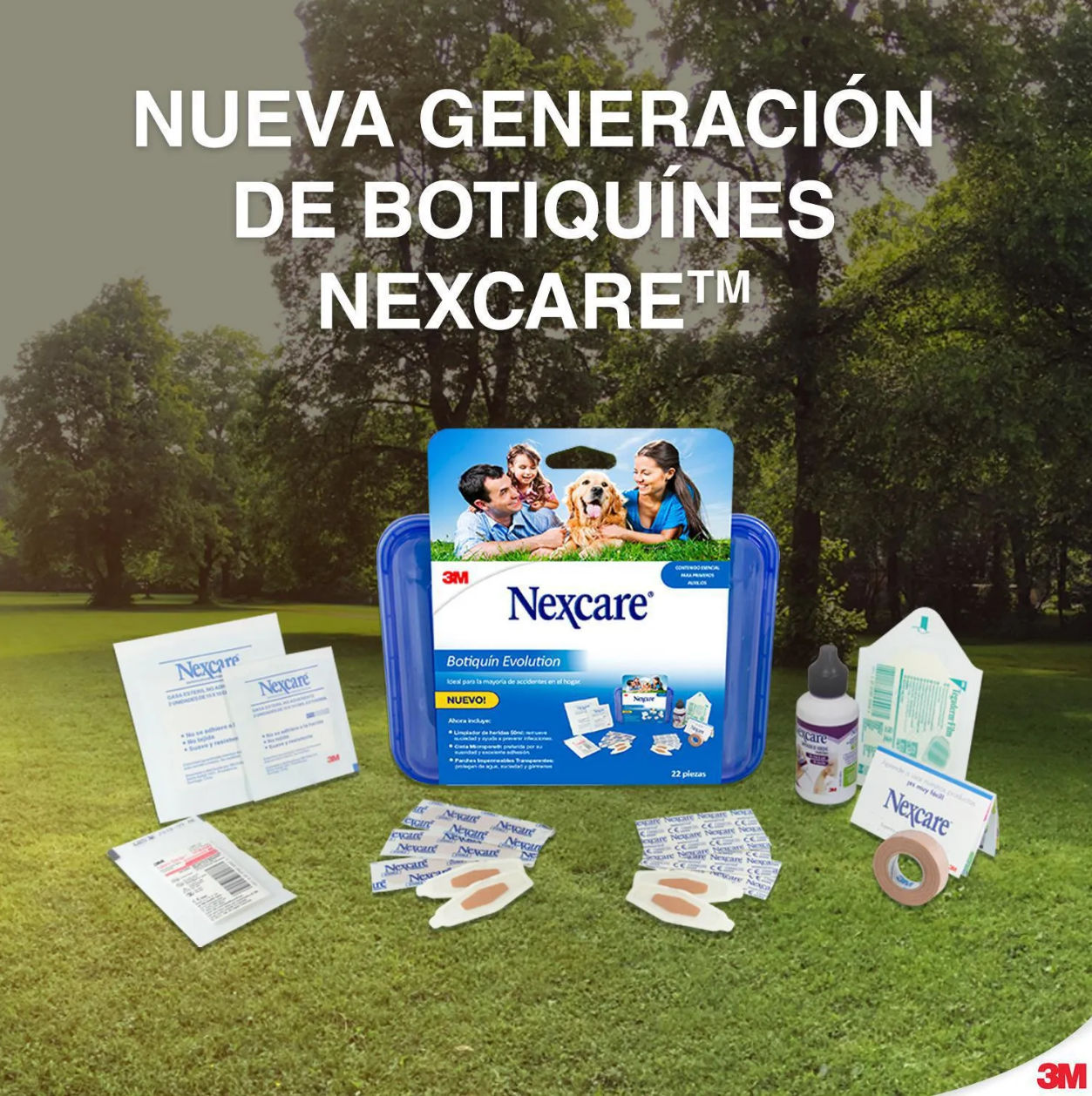 Botiquín Portable Nexcare Evolution, 22 Piezas-2