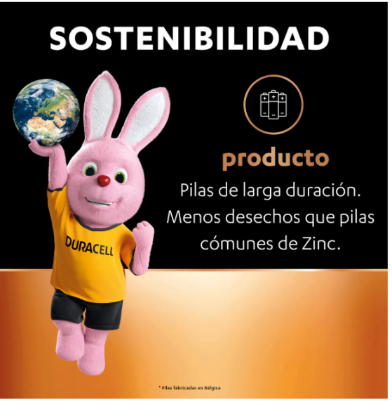 Pilas Duracell AAA 12 Pilas-3