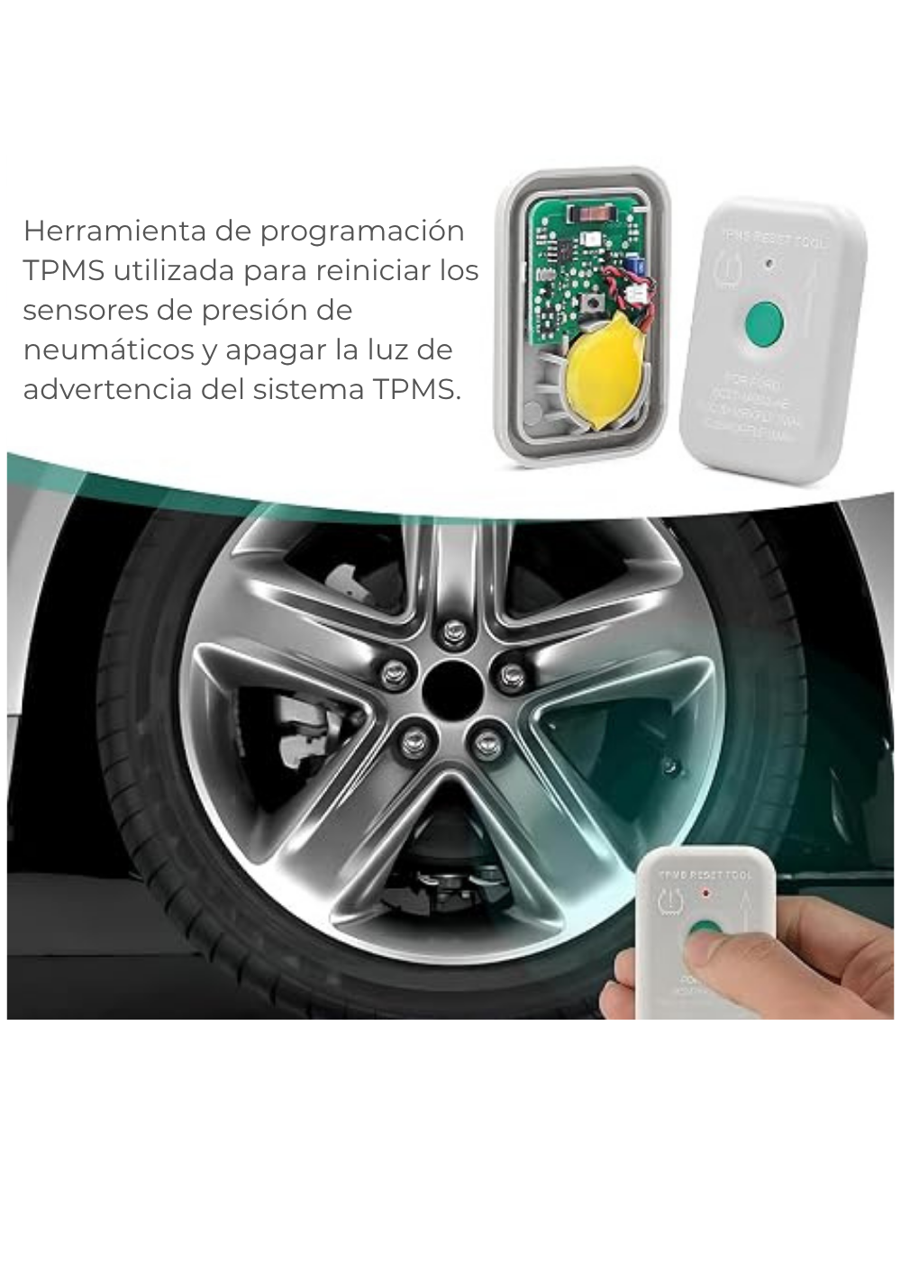 Programador Sensor Presion Neumaticos Tpms Ford-2
