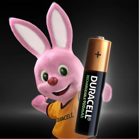 Pilas Duracell Recargables AAA 900mAh, 4 Pilas-3