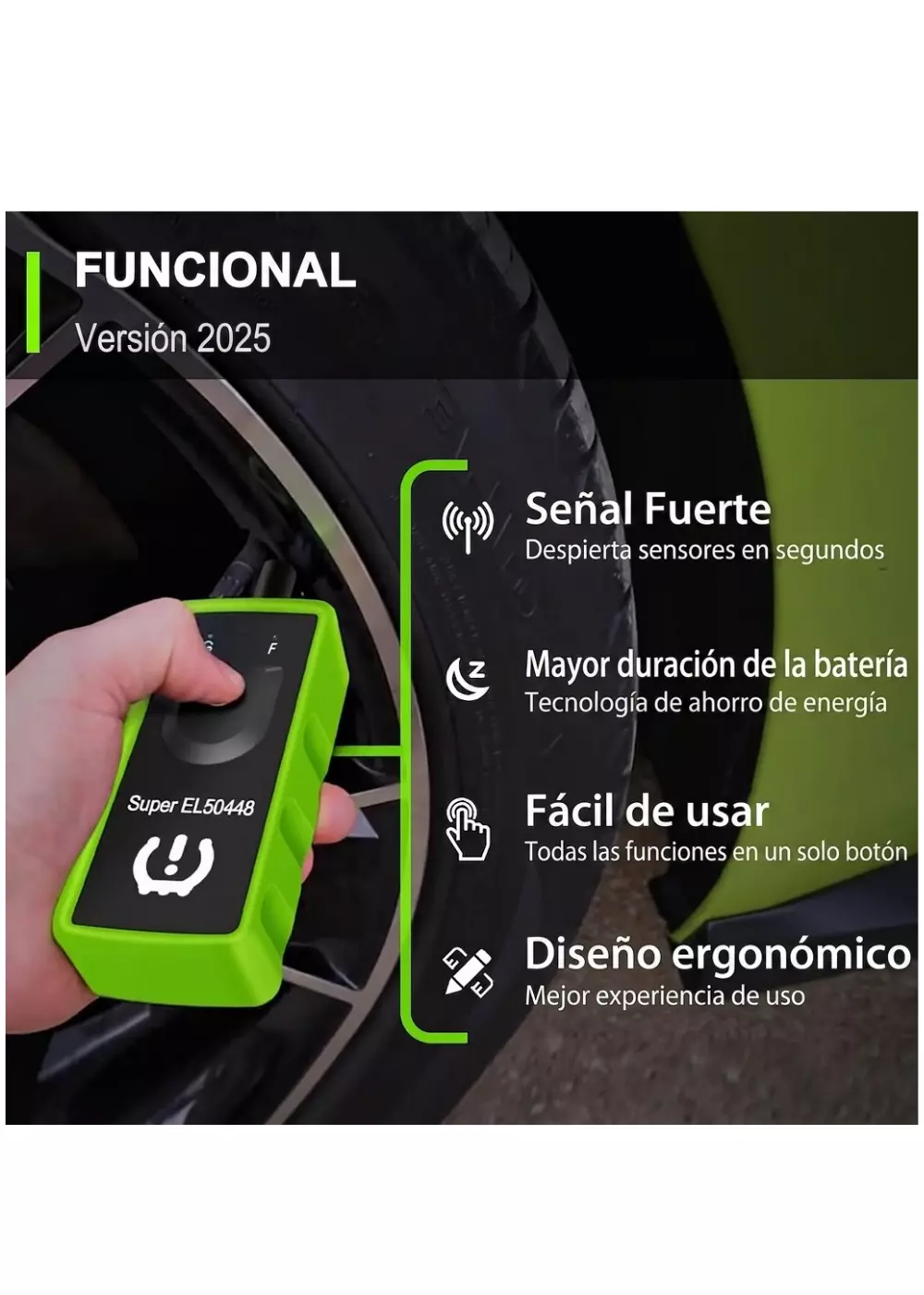 Programador Sensor Presion Neumaticos Tpms Ford-2