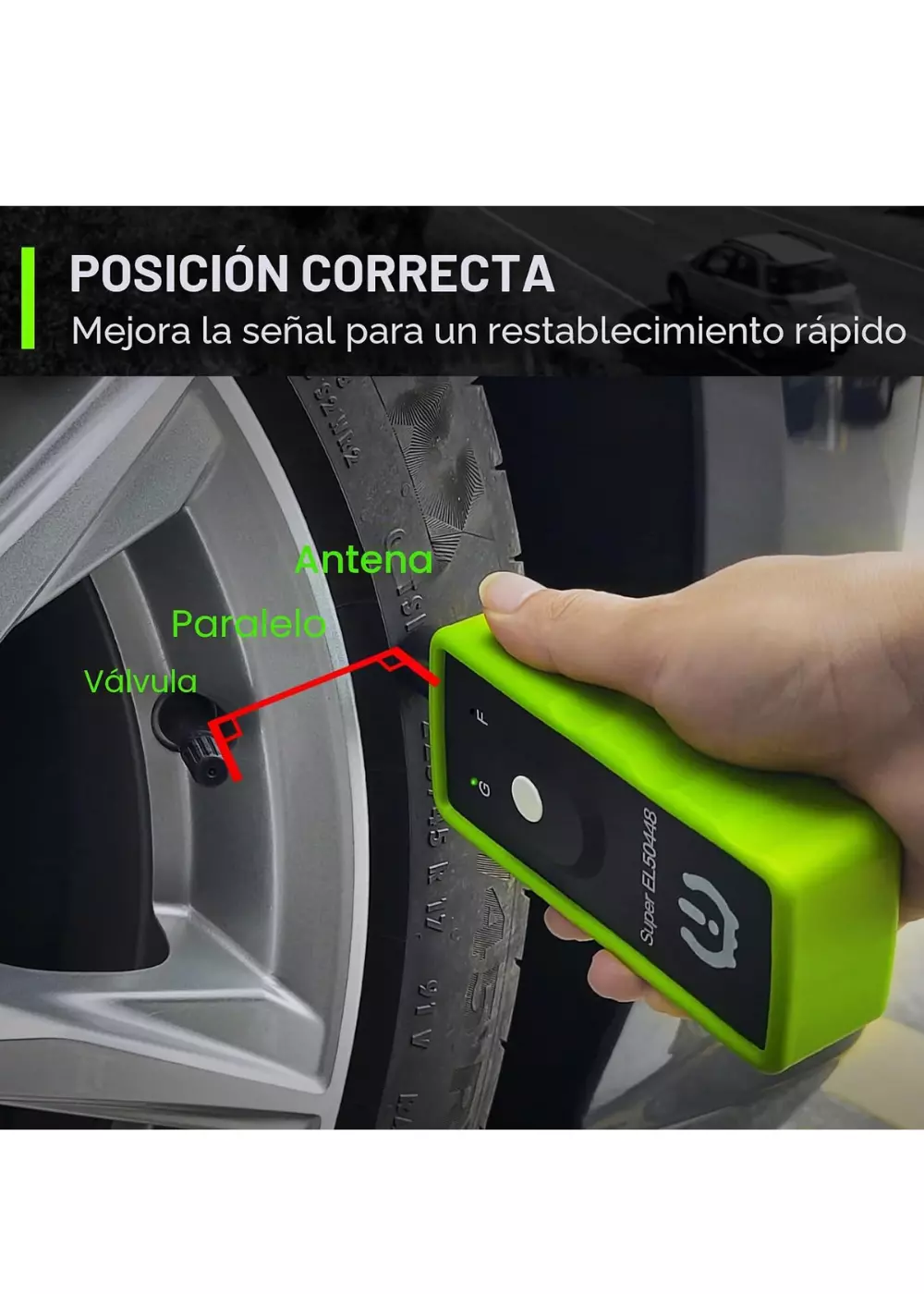 Programador Sensor Presion Neumaticos Tpms Ford-3