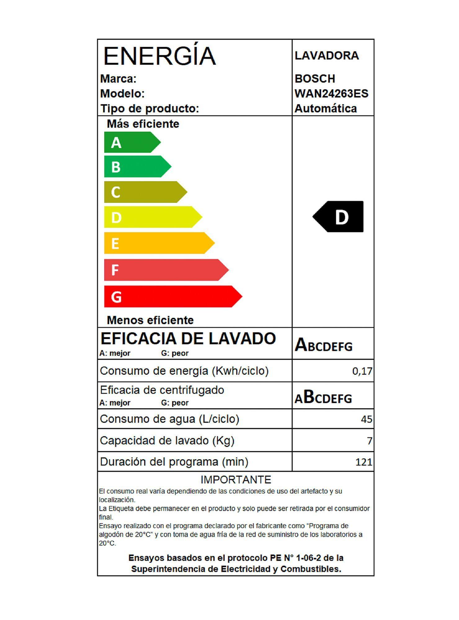 LAVADORA DE CARGA FRONTAL BOSCH 7 KG 1200 RPM-4