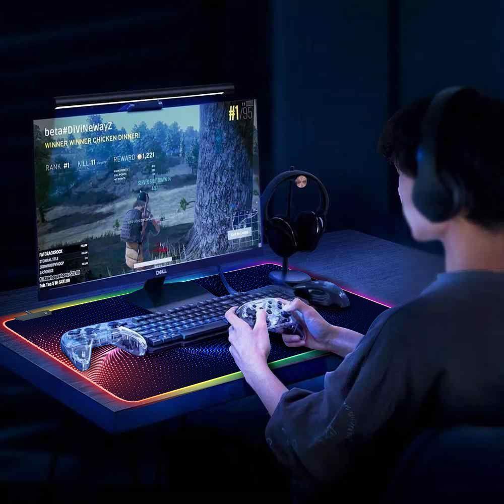 Mouse Pad Gamers RGB  Gms-wt-5 -2