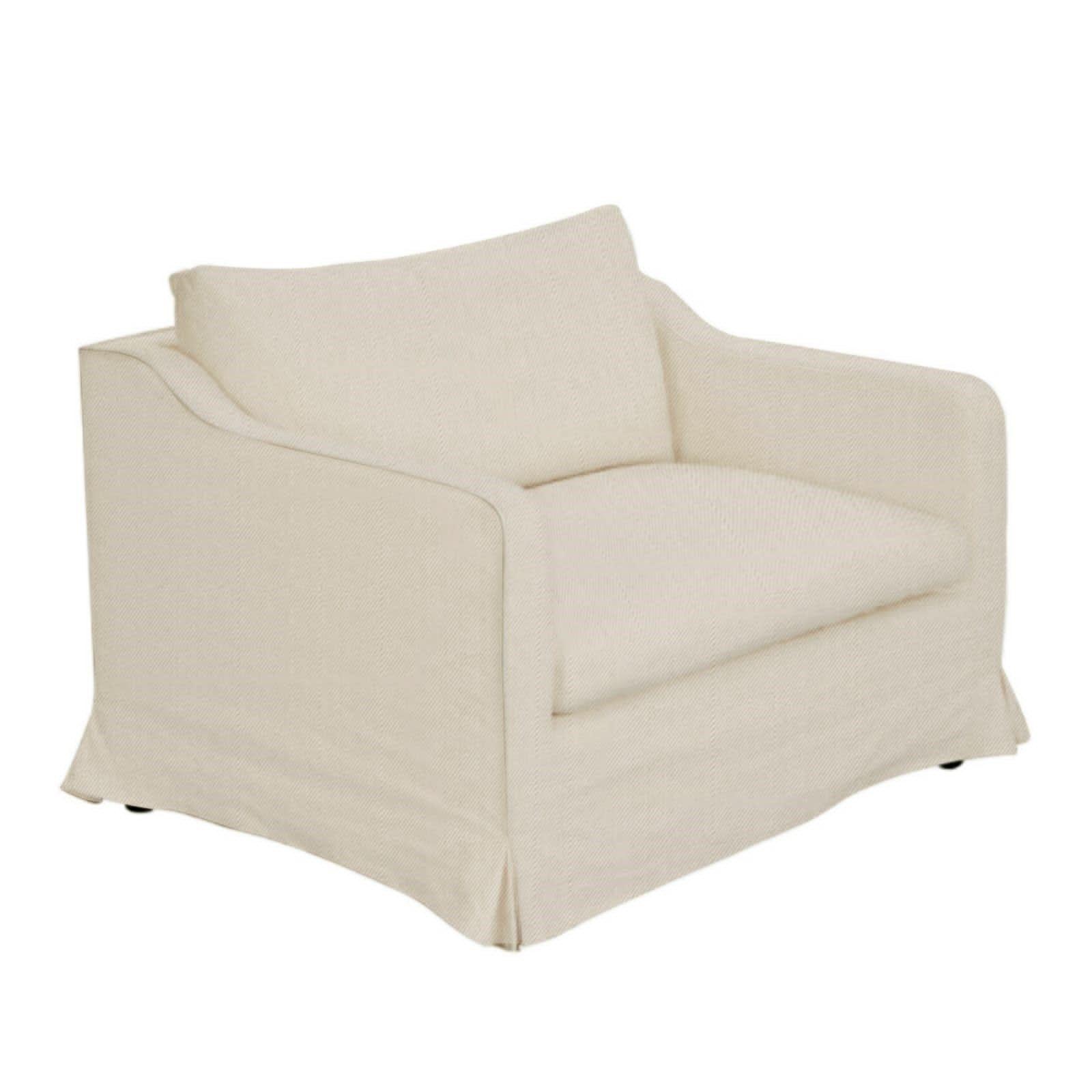 Set sitial poltrona blanco manhattan fundas lavables -2