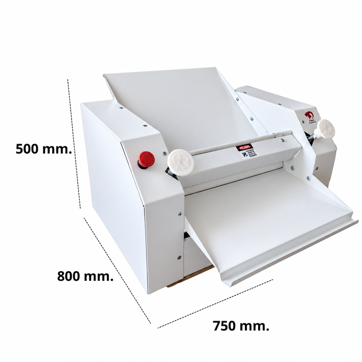 Sobadora el ctrica sobremesa rodillos de 50 cm GASTROFORJ-1