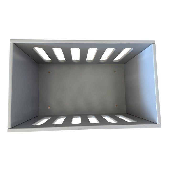 Cuna De Madera Olivia Gris-3