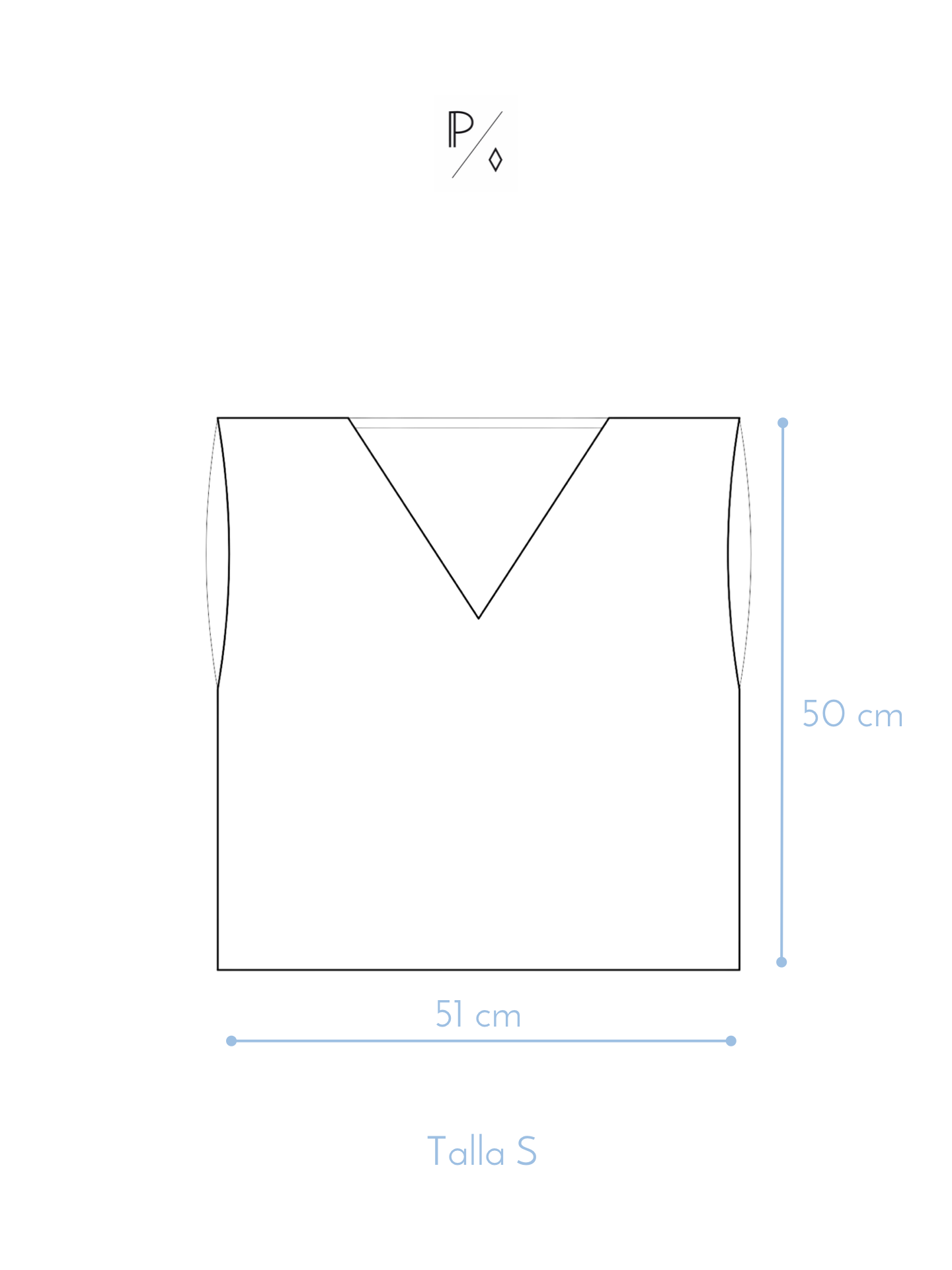 Top Isla Cupro Azul Marino-2