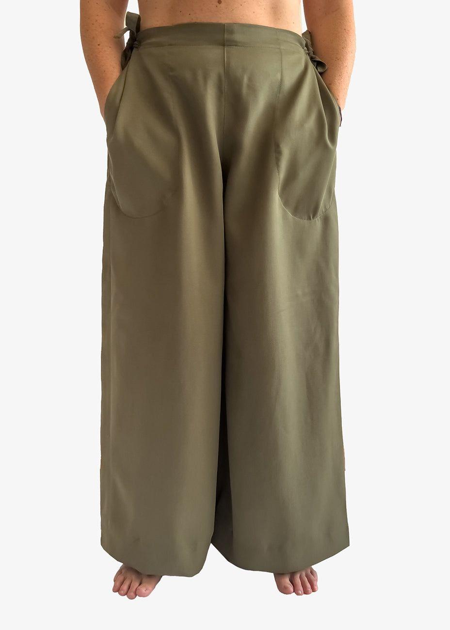 Pantalón Litoral TENCEL™ Verde-3