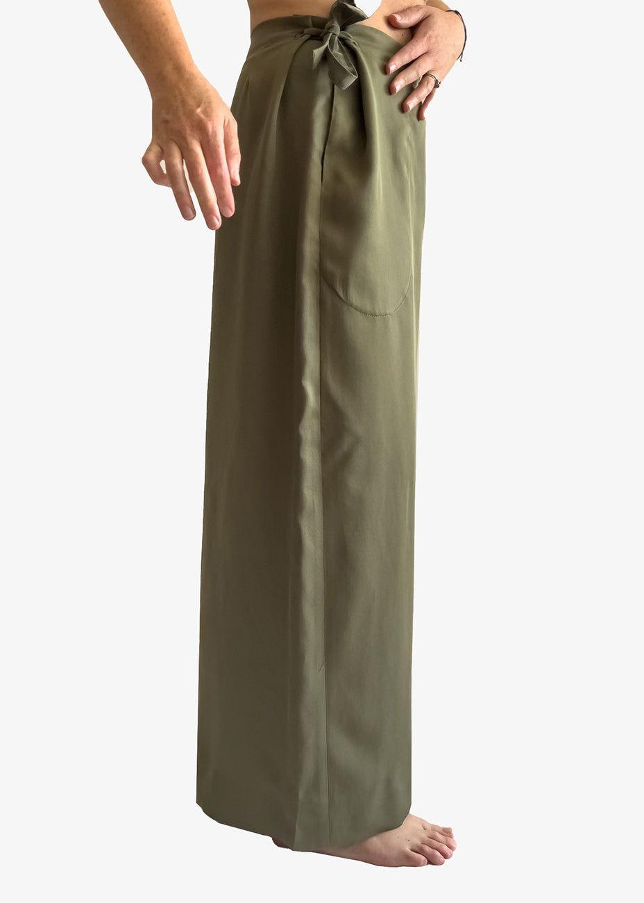 Pantalón Litoral TENCEL™ Verde-5