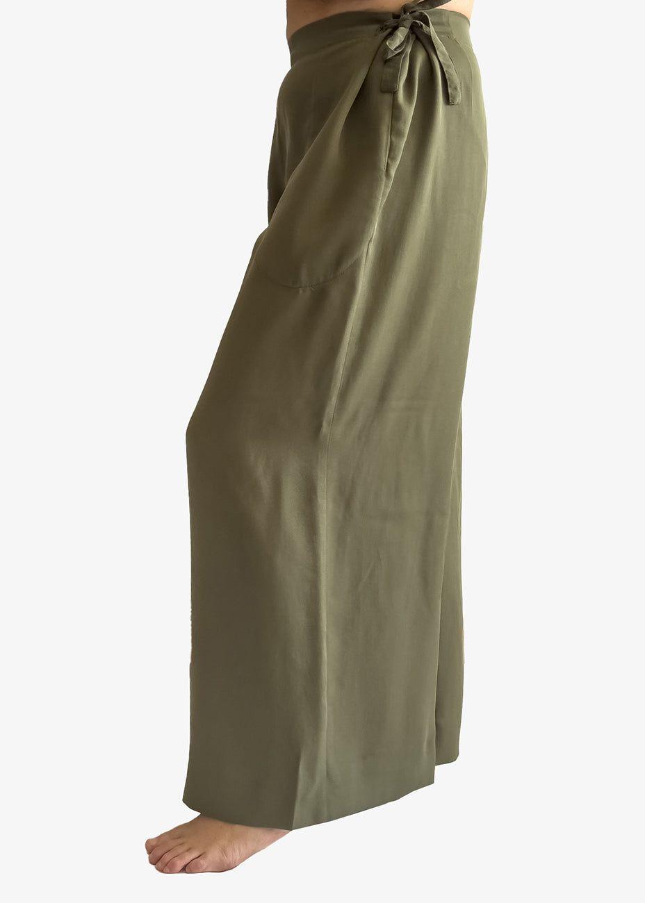 Pantalón Litoral TENCEL™ Verde-6