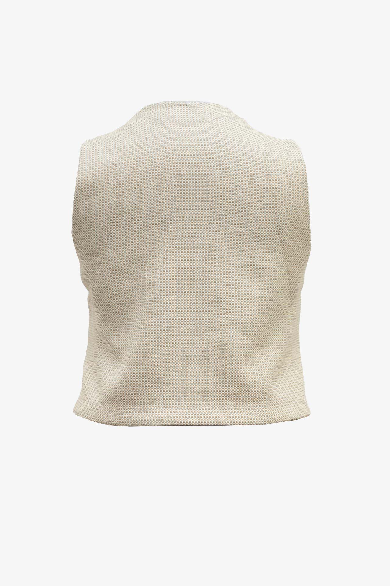 Vest Verano Lino - Beige-1