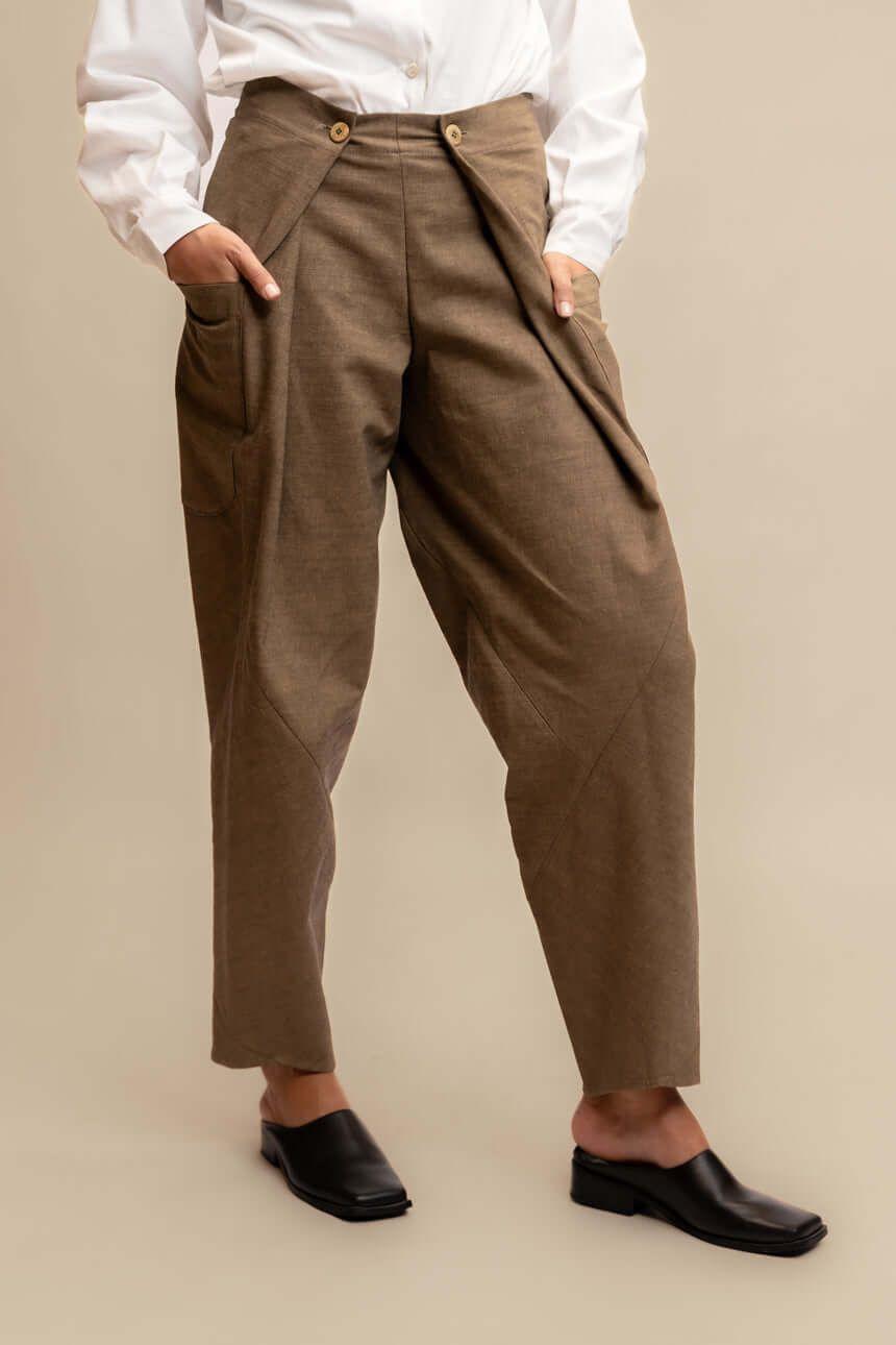 PANTALÓN DERIVA DENIM CAFÉ-0