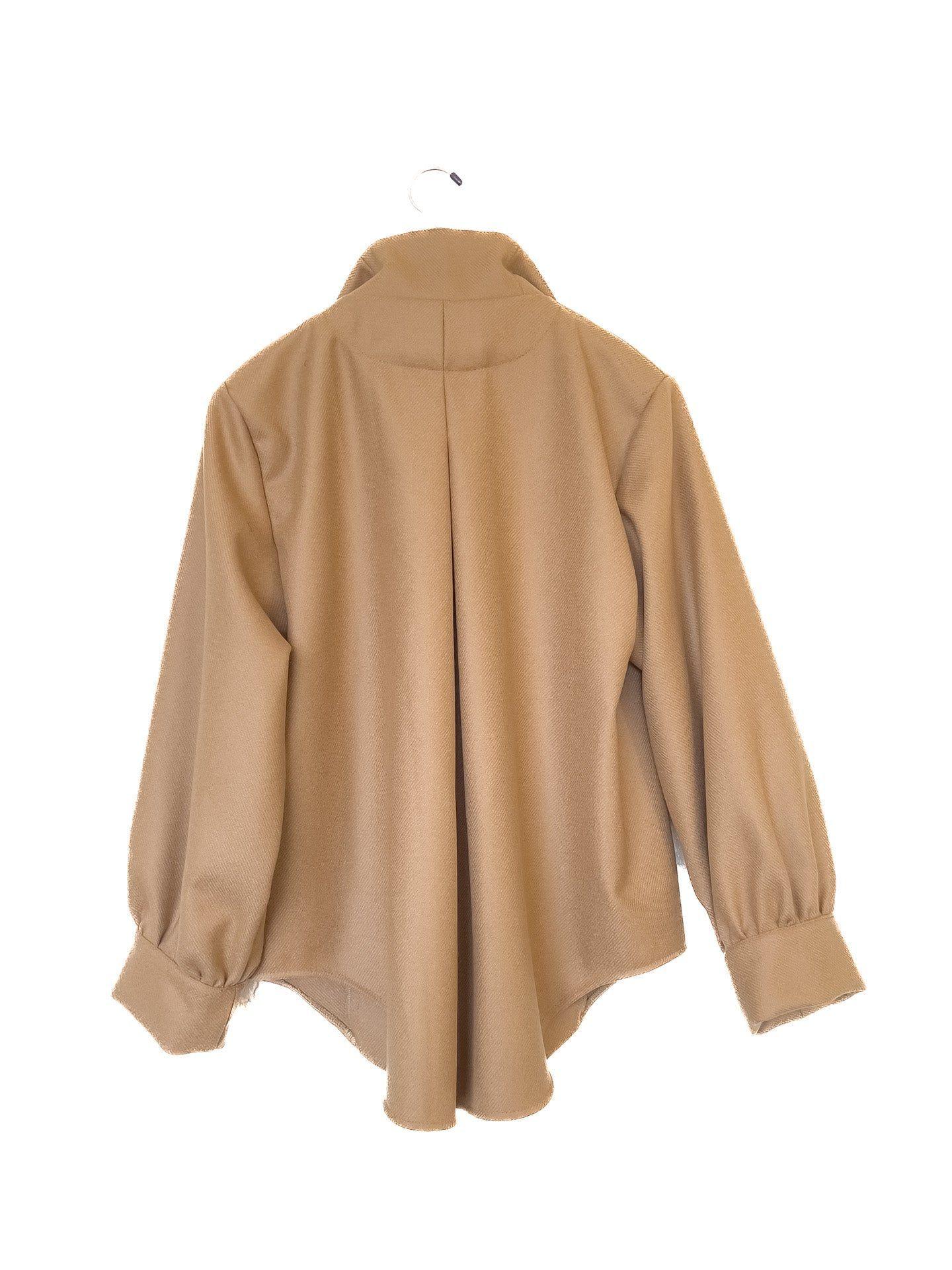 Leñadora 100% Lana Camel-6