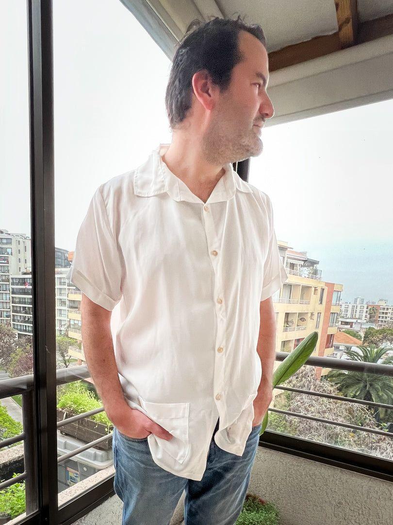 Camisa para Dos TENCEL™ Blanca-3