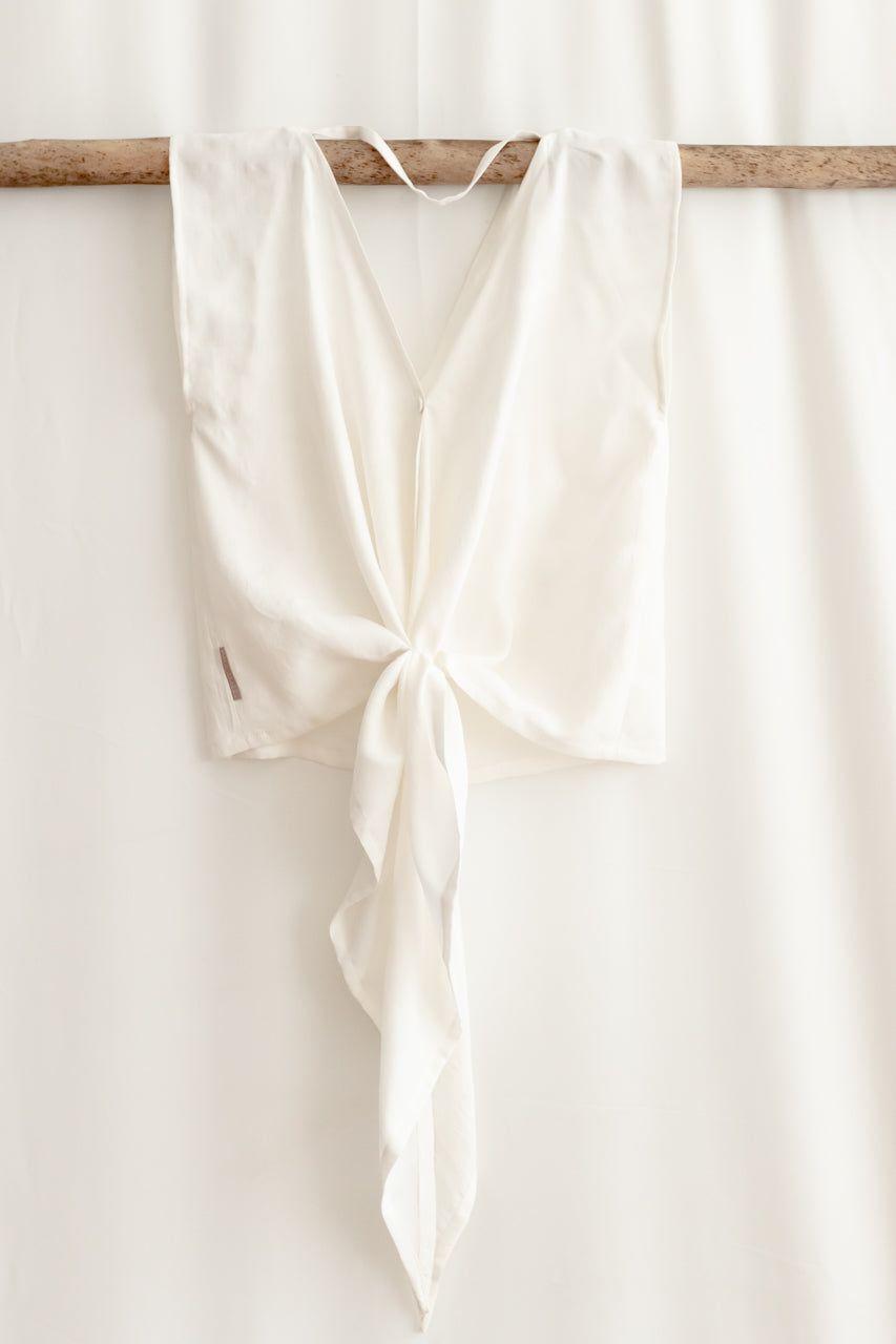 Top Del Valle TENCEL™ - Blanco-2
