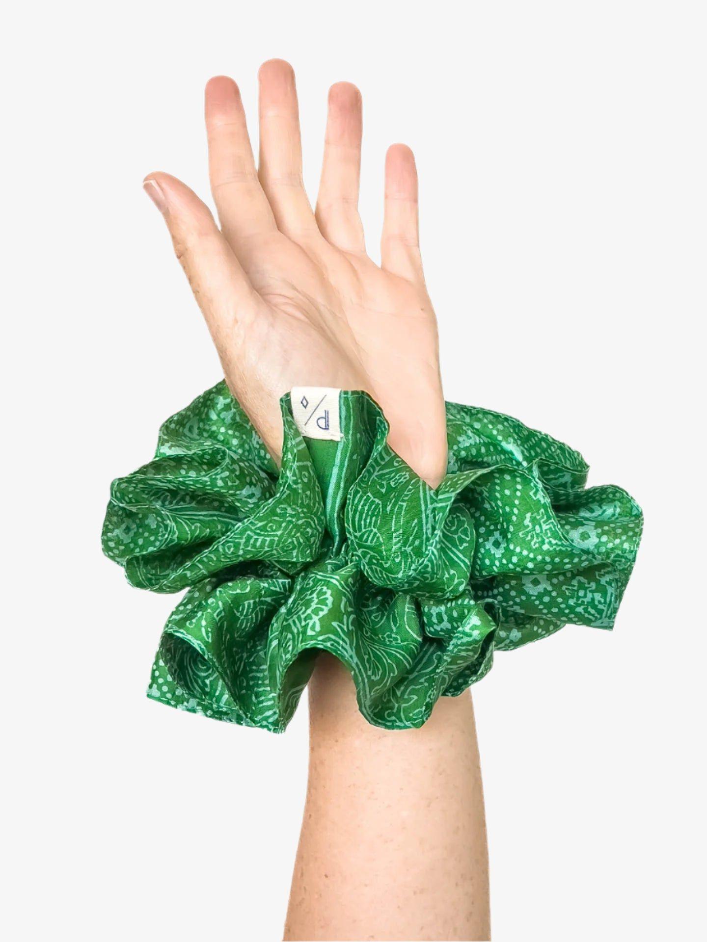 Colet Dalia Seda Verde-0