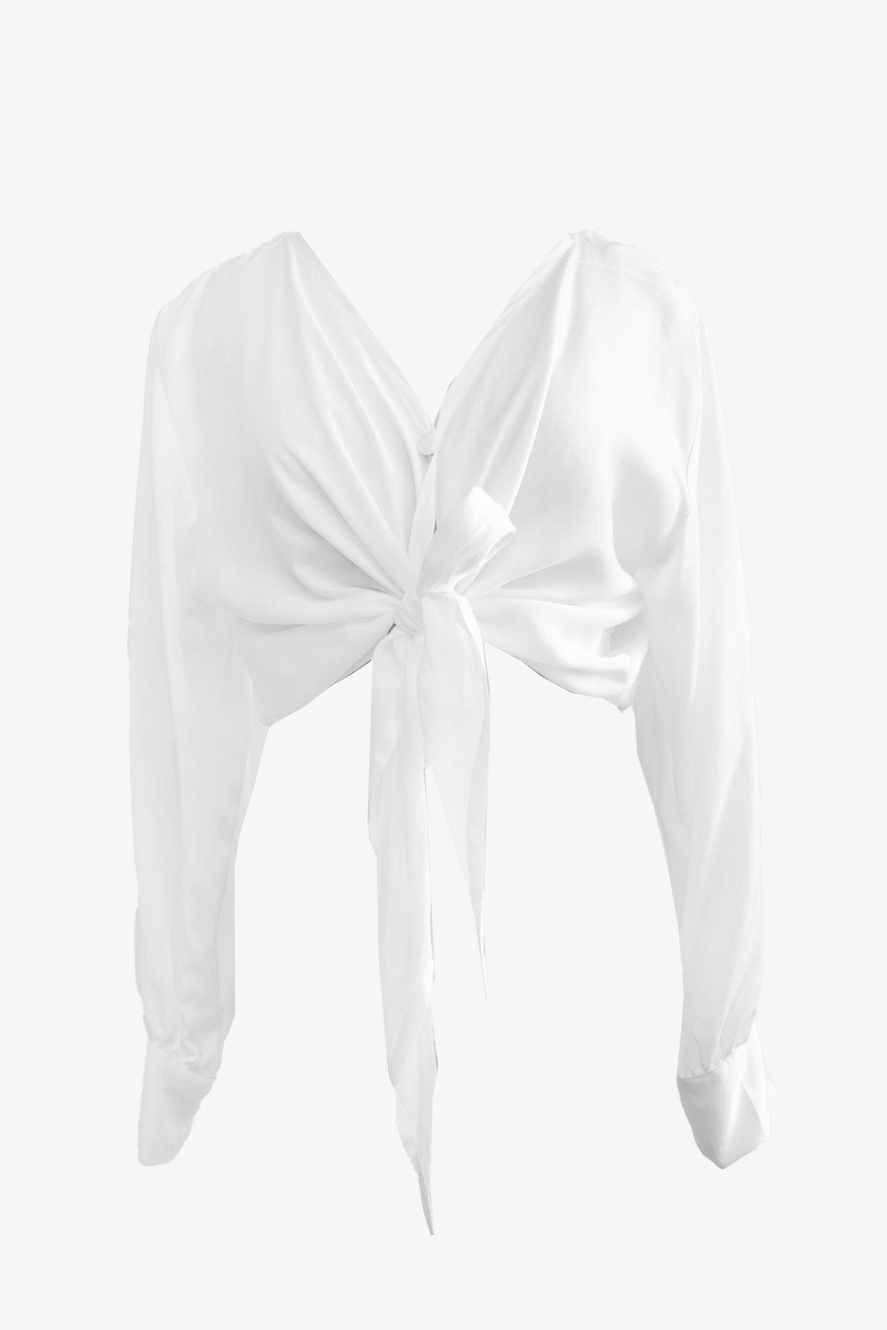 Blusón del Valle TENCEL™ Blanco-3