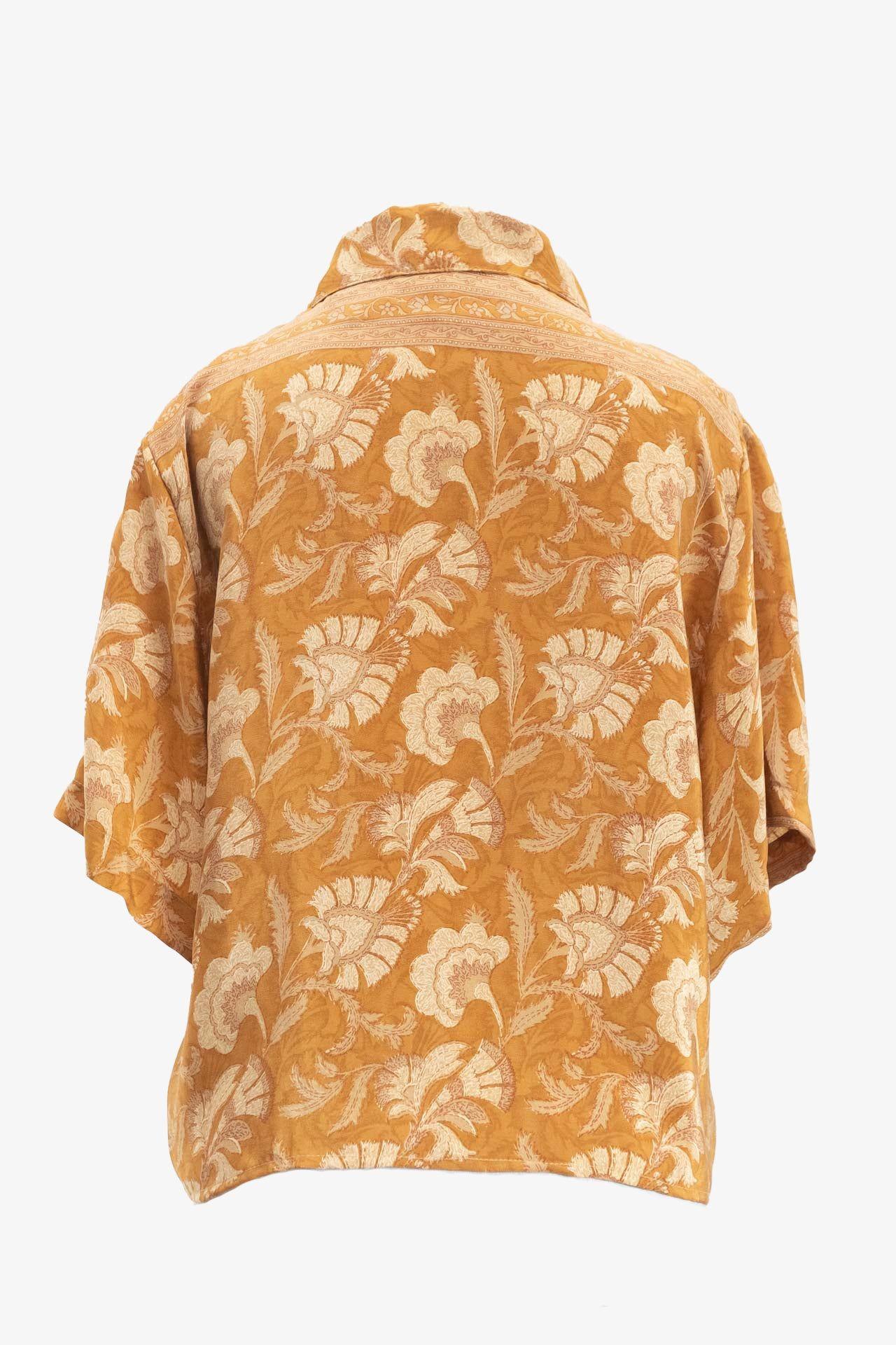 Camisa Crop Seda-3