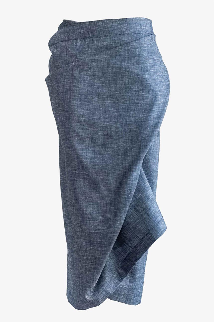 Falda Estero Denim-0