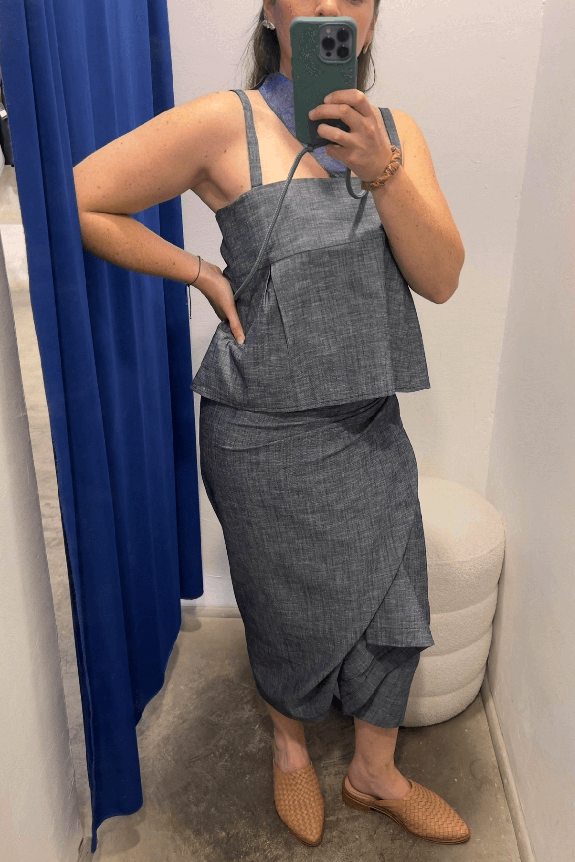 Falda Estero Denim-7