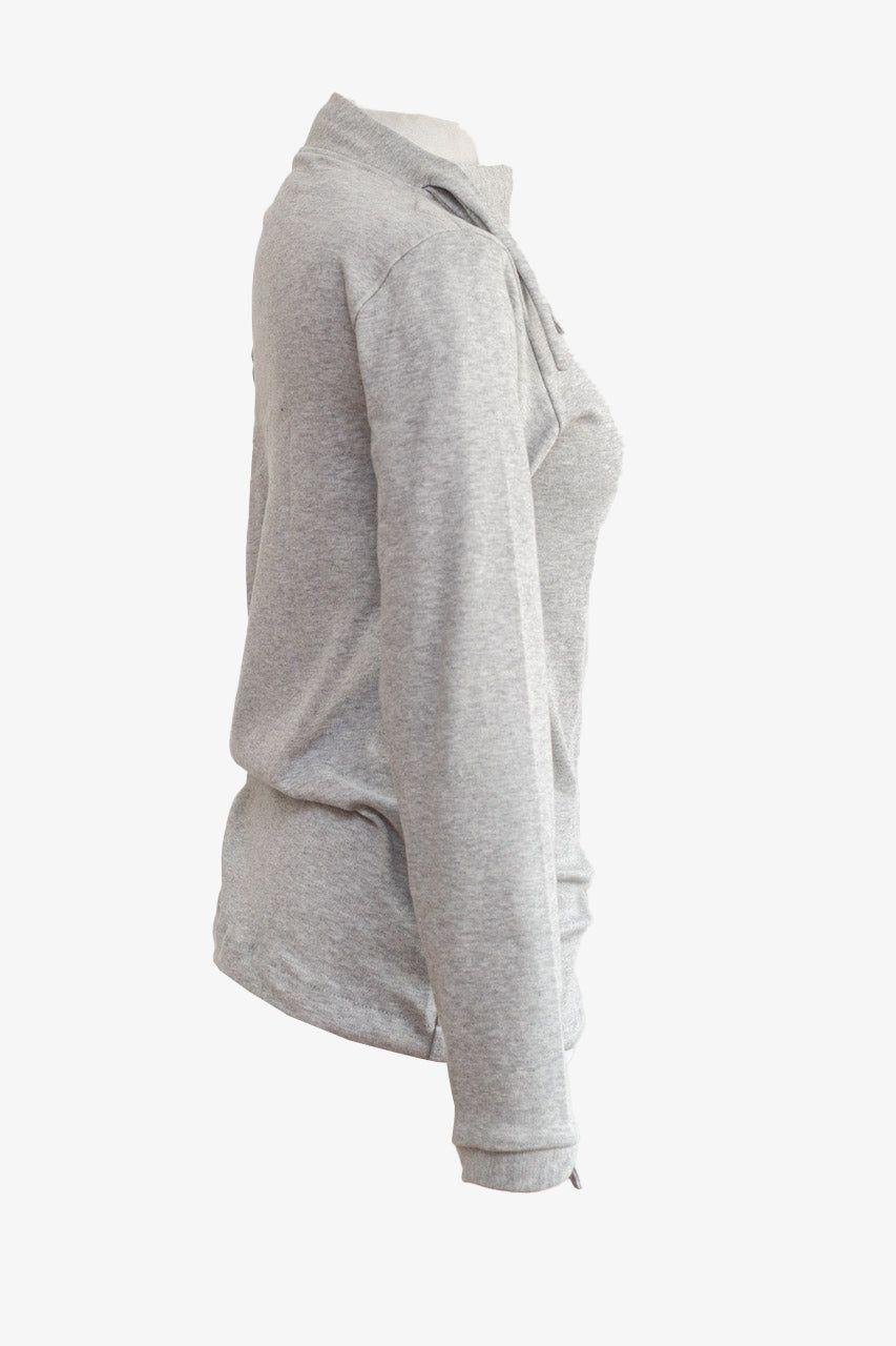 Top Alba Algodón Orgánico Gris-2