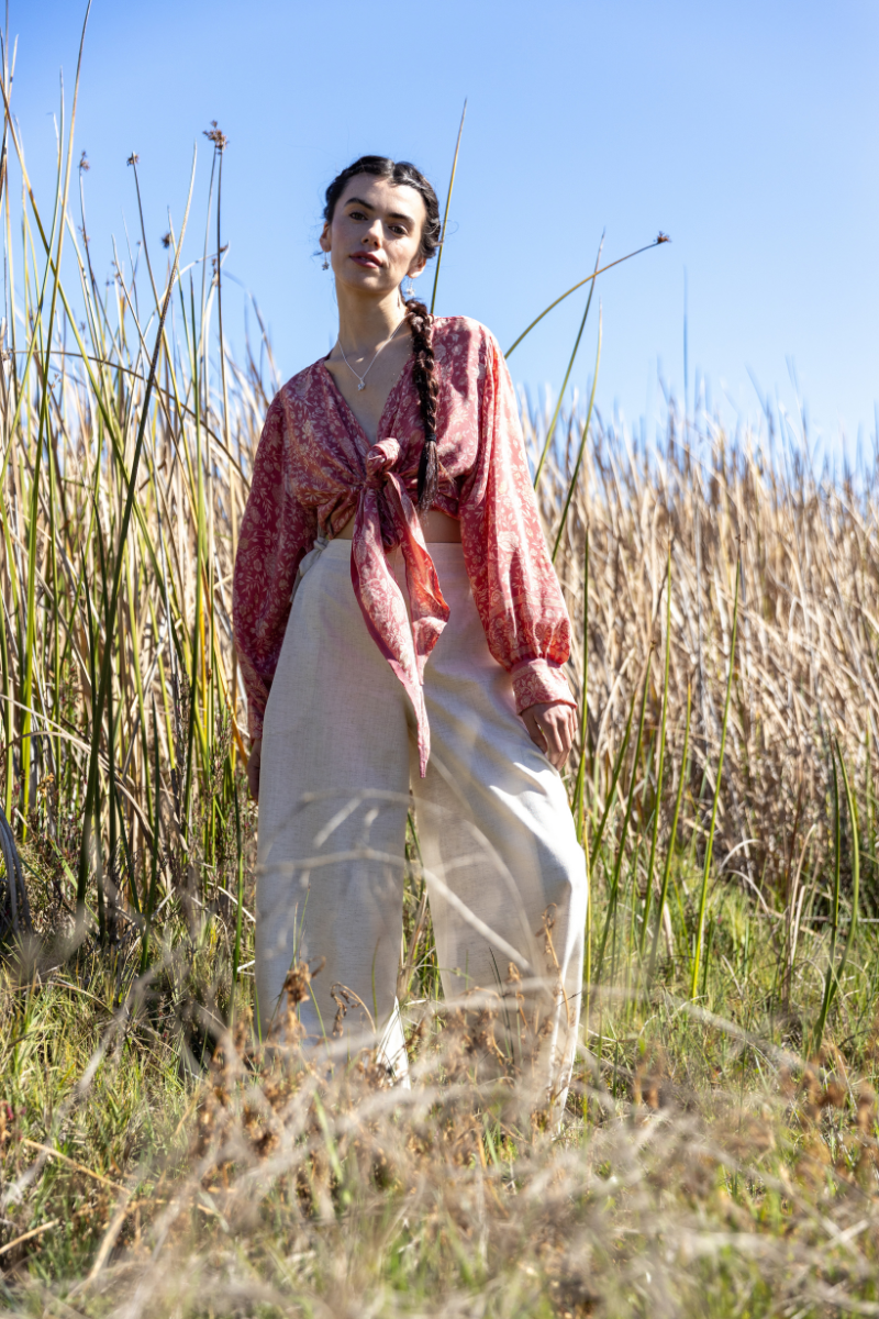 Pantalón Litoral Crudo-0