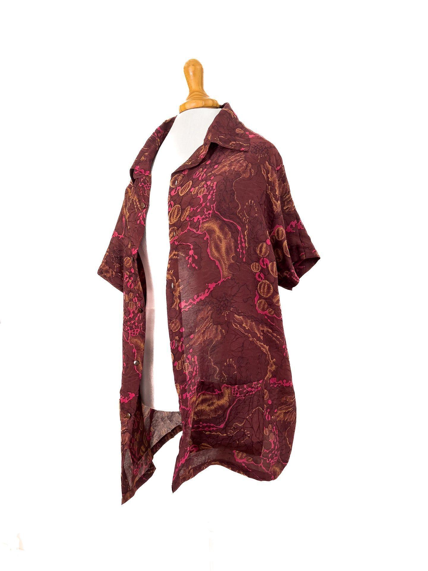 Camisa para Dos Seda-2