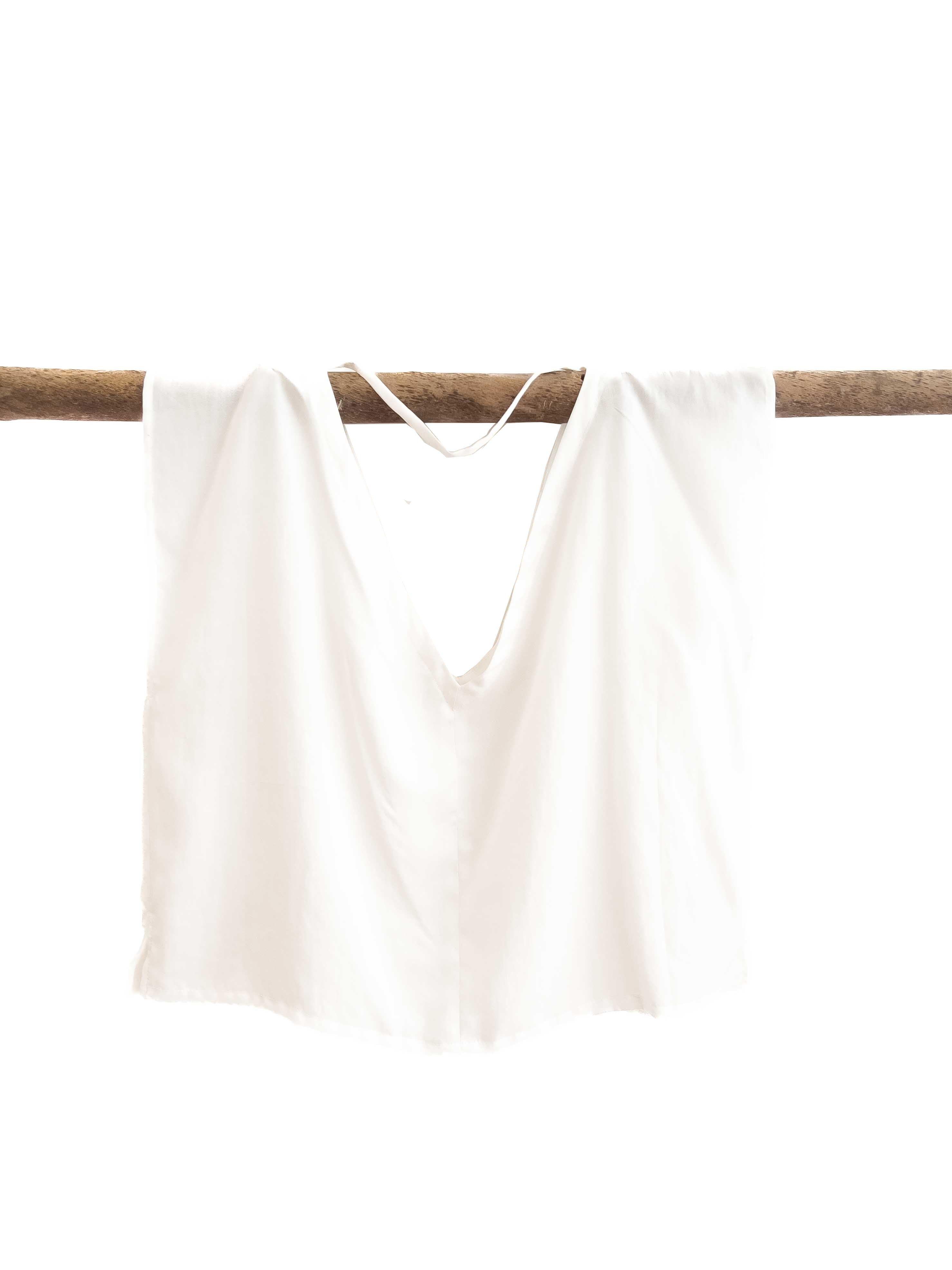 Top Isla TENCEL™ - Blanco-0