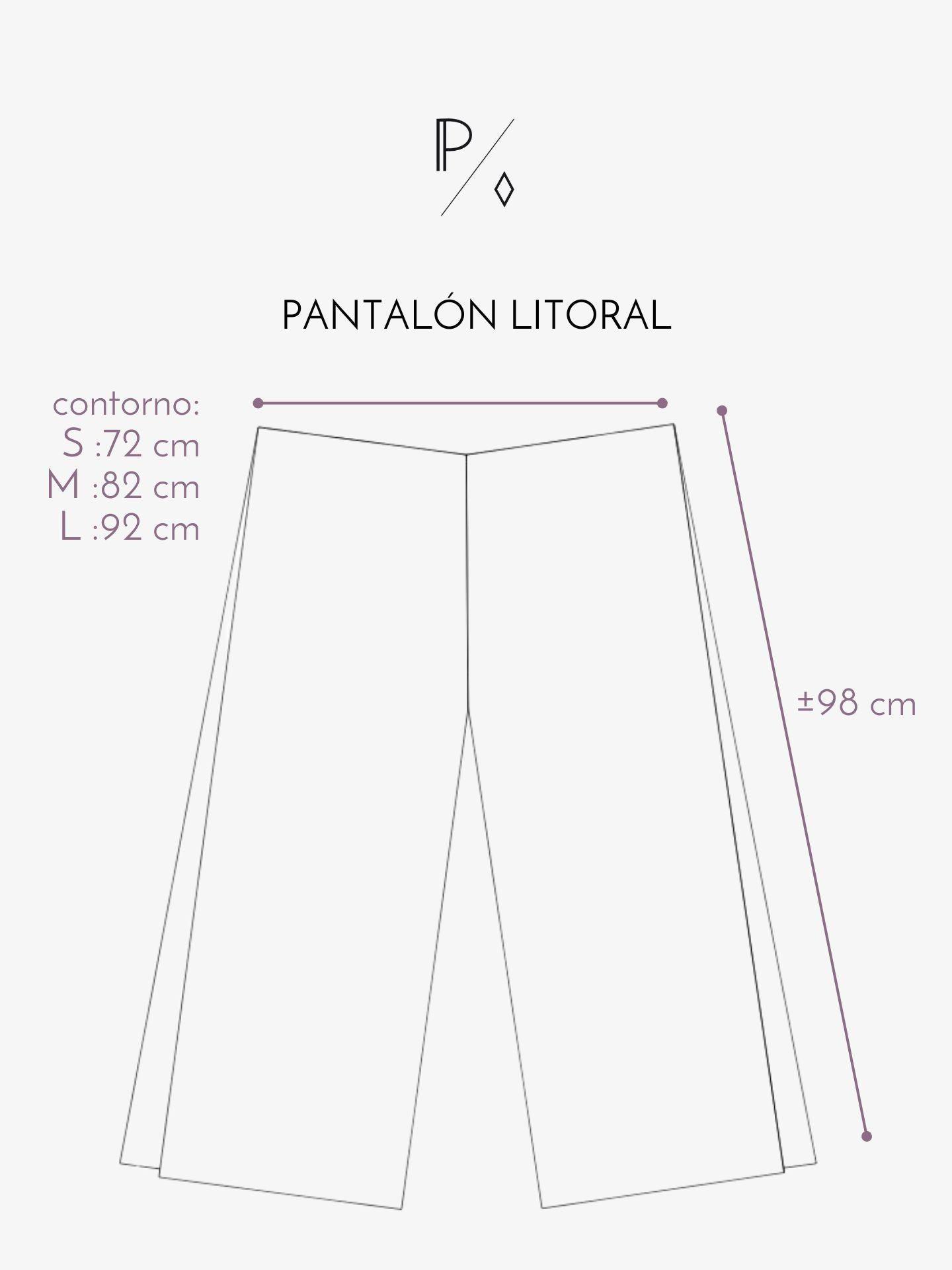 Pantalón Litoral Terciopelo 100% de Algodón Orgánico Turquesa-8