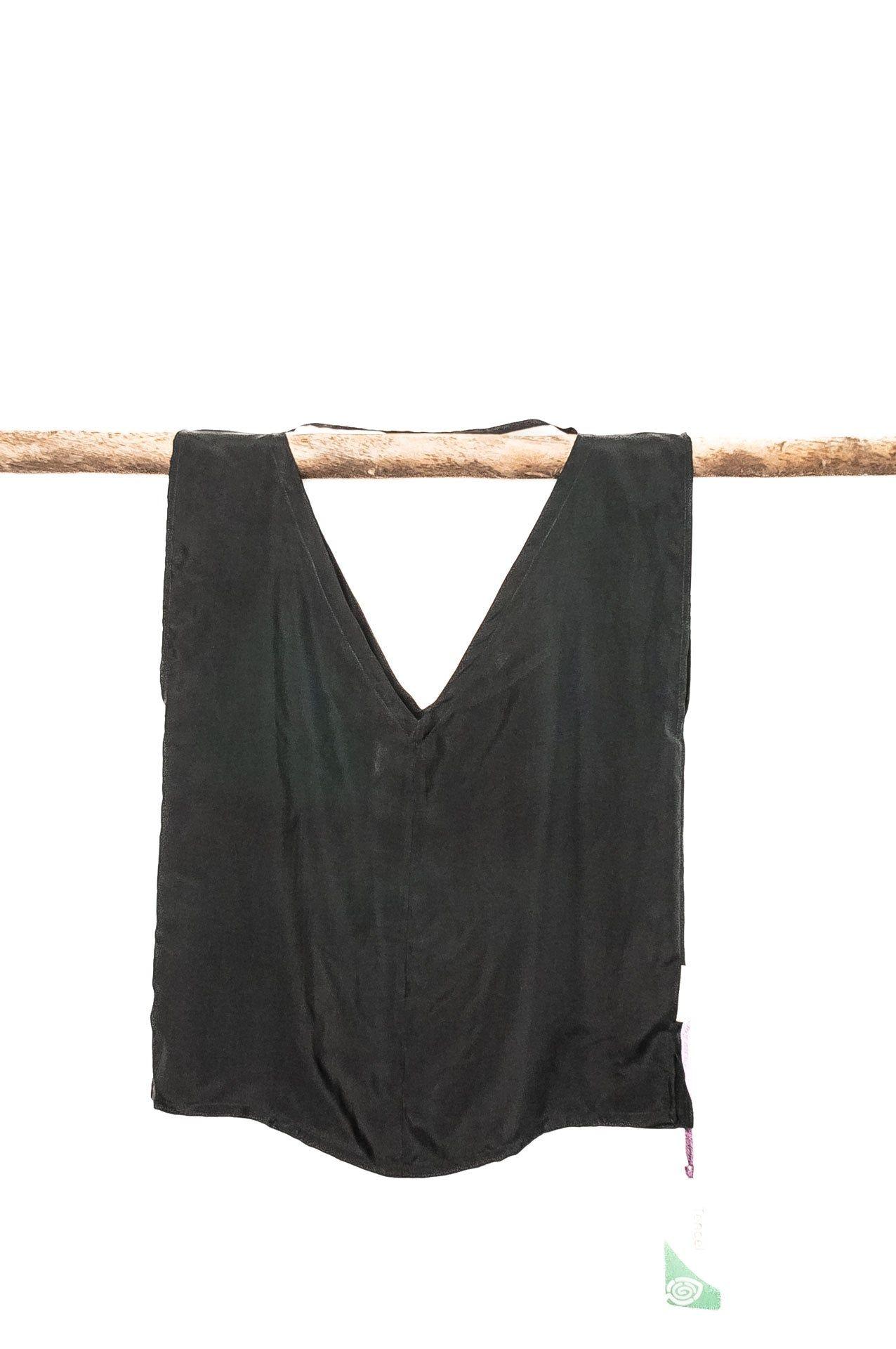 Top Isla TENCEL™ Negro-0