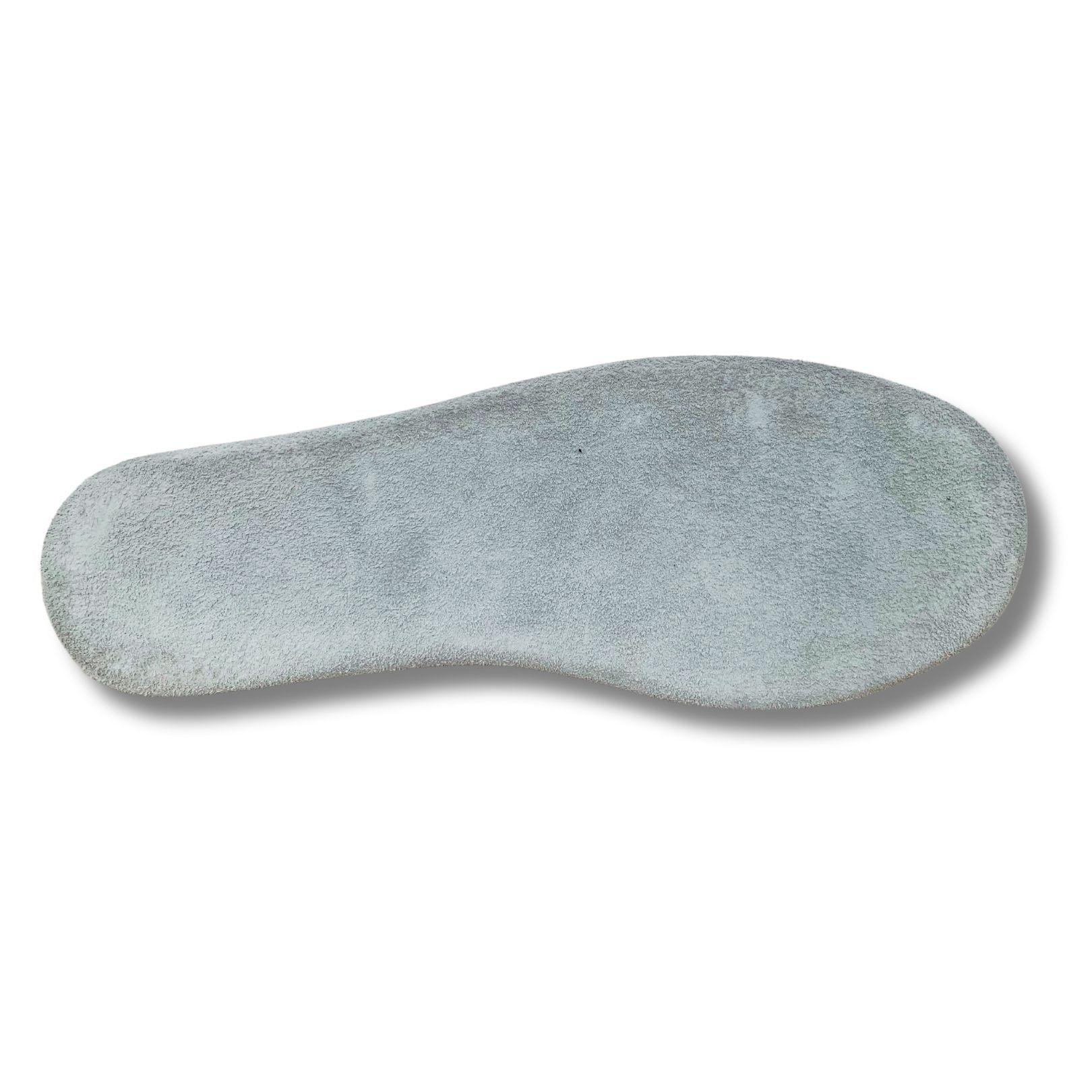 Pantuflas/Zapatillas de levantar Cuero Mujer 24 blanco-3