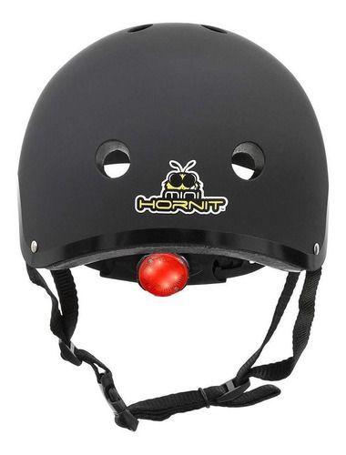 Casco De Niño Hornit Negro-2