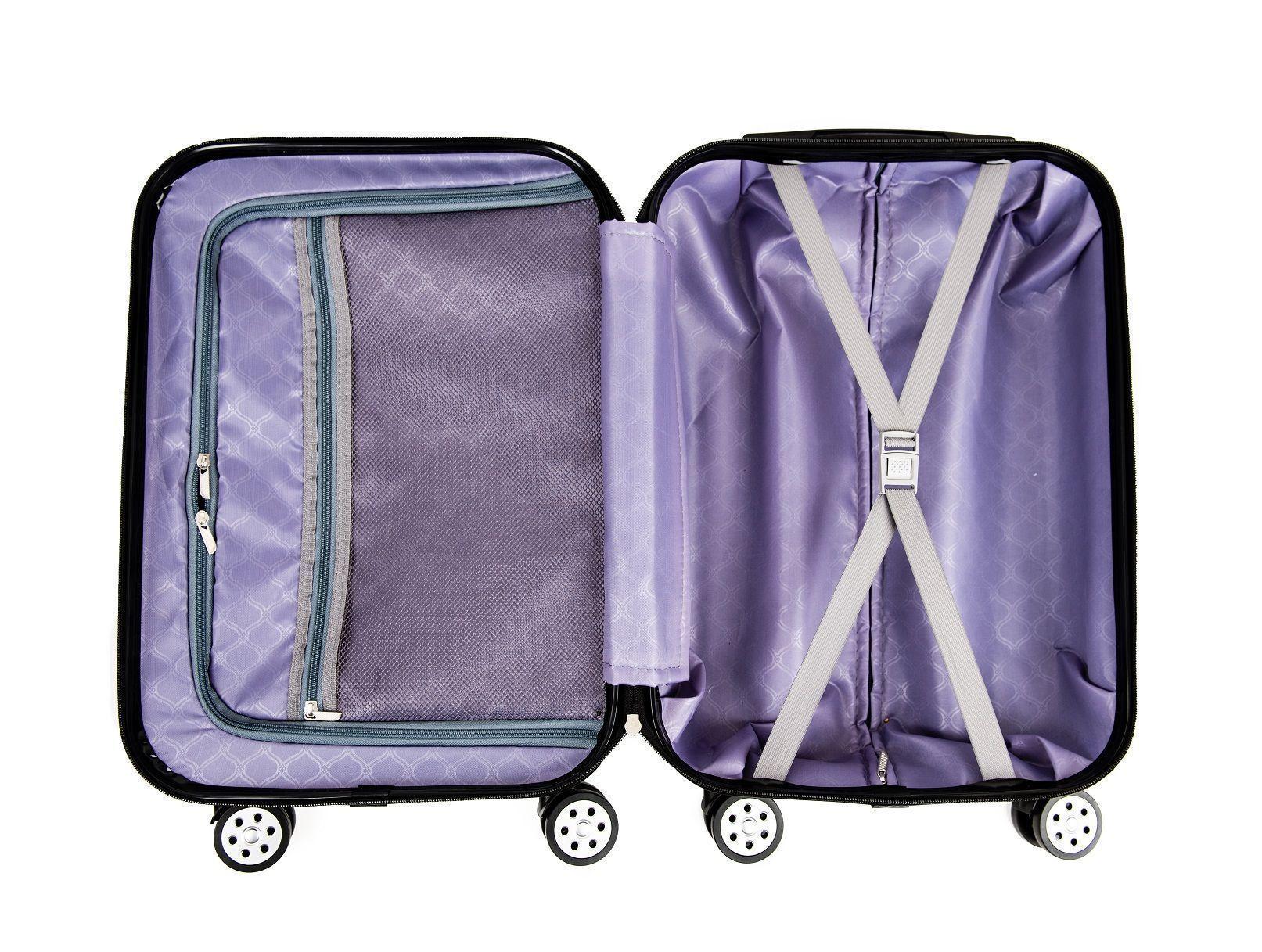 Maleta Cabina Carry On Valija Mano Premium Negra-2